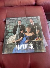 Maverick Laserdisc, 1994 LD Mel Gibson James Garner Jodie Foster-Widescreen