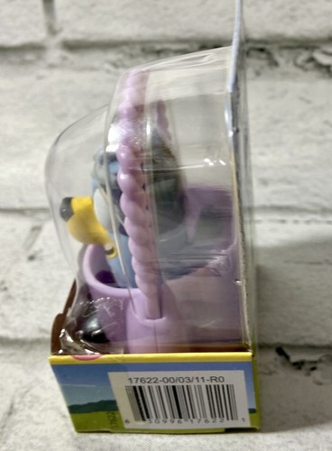 2023 BLUEY BUNNY EASTER BASKET 3" Figure & Sticker Sheet Kids Gift - Foto 4 di 5