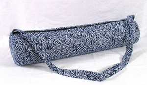 indigo yoga bag