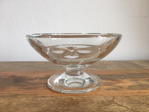 La Rochere Bee glass Sundae/ Ice Cream Dishes France Napolean stylish VGC - Picture 20 of 24