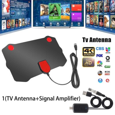 5600 miles HDTV 1080P long-distance indoor digital TV antenna 4K 100% NEW