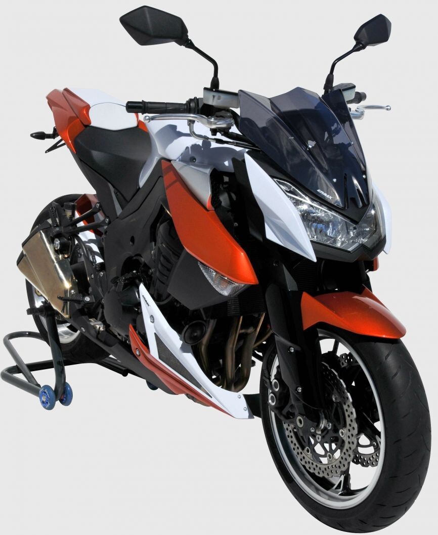 Saute vent Ermax HP 37cm Kawasaki Z 1000 2010 2011 2012 2013 noir clair