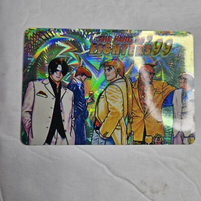 Vtg The King of Fighters 99 Kyo Iori Yagami Heavy D Andy Bogard Prism Sticker
