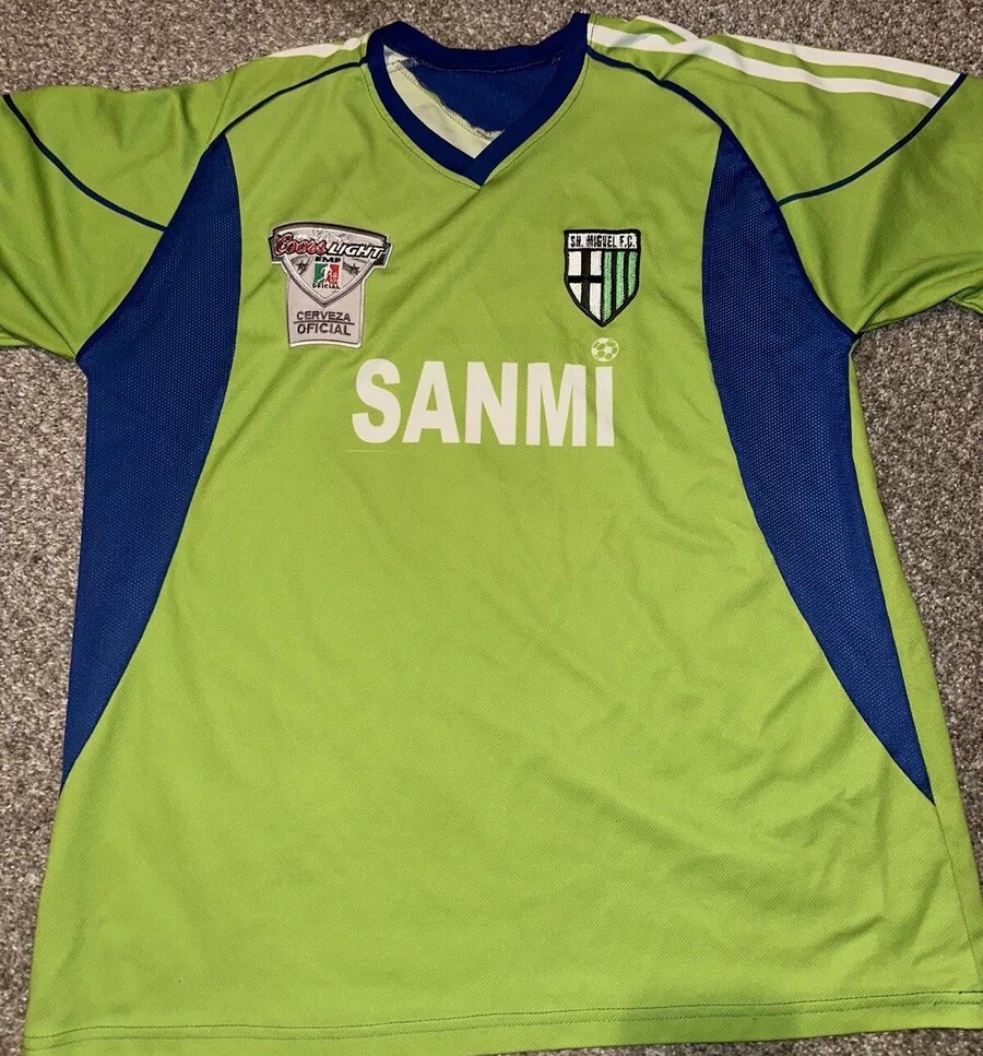 Club SANMI Football Futbol Soccer Jersey San Miguel F. C Mexico XL Coors Light