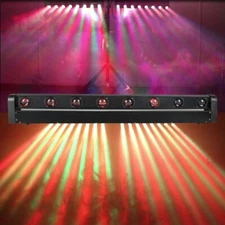 LED 8 Eyes Beam 8x12W RGBW Lighting Moving Head Stage Light For Wedding Party