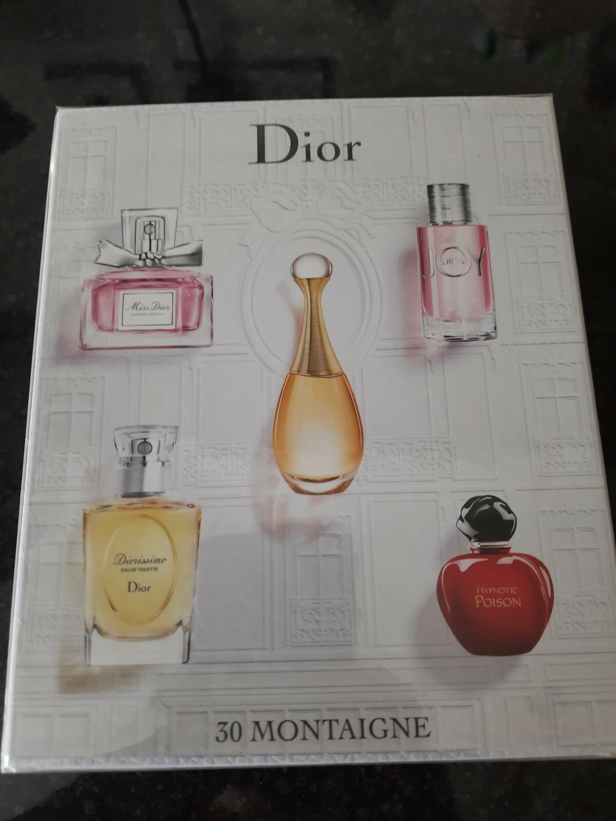 dior perfume set of 5