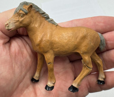 Originale alte antike Lineol Elastolin Masse Figur Handarbeit? Pferd Pony