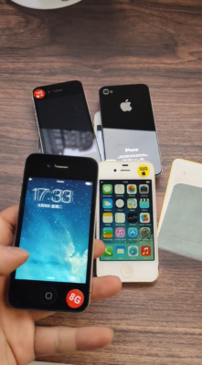 Apple iPhone 4 8GB/16GB/32GB Black/White UNLOCKED rare ios 4&ios 5