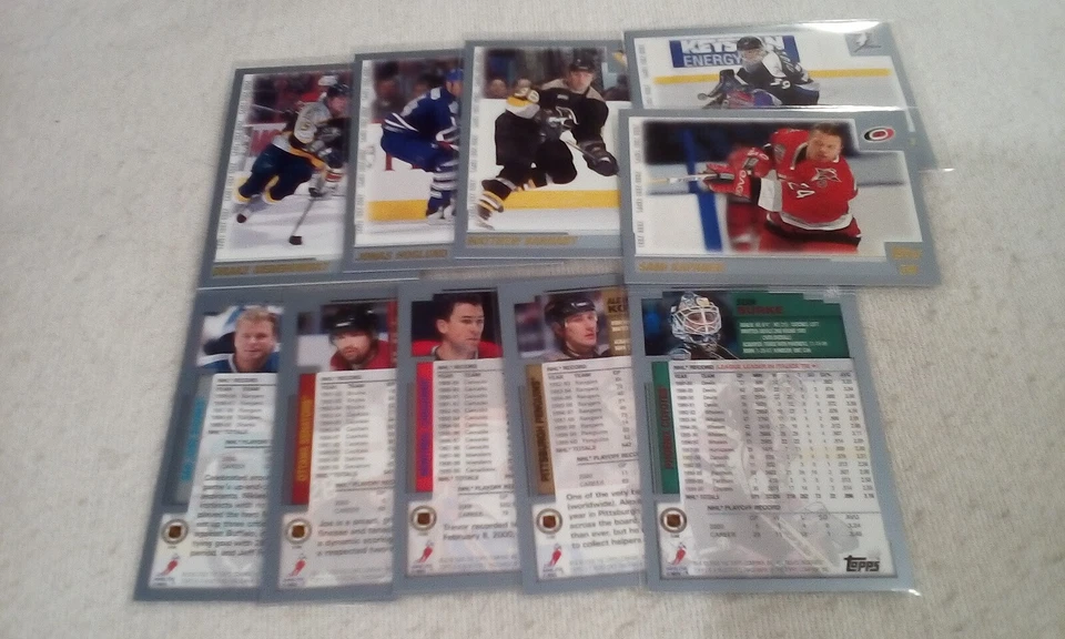 2000-01 Topps (gray) 1-99 part set Hockey Pick cards that you want/need. - Image 4 of 4
