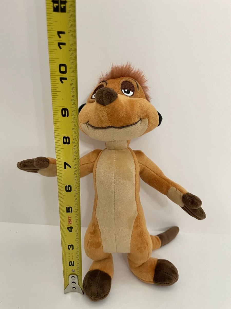 Disney Timon Plush 10 Plushie The Lion King Kids Toy Stuffed Animal Tag Ripped