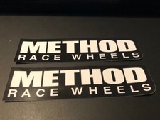 Method Race Wheels Decals Stickers 2pc Set Overland Offroad Ultra4 Bitd Racing