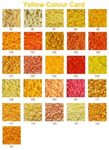 Mini Fuse Beads - 2.6mm - 1000pcs - 276 Colours - Iron Perler Melty Hama Beads - Picture 3 of 257