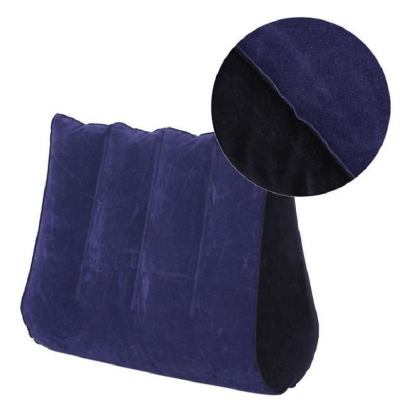 Inflatable Travel Pillow for Lumbar Yoga & Body Support Multi-Use Air Cushion