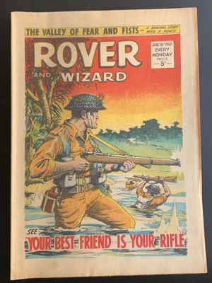 Rover and Wizard Comic 26th June  1965