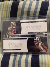 2019 Contenders Darrell Henderson David Long Round Numbers Rams