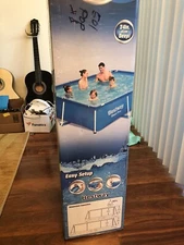 BEST WAY STEEL PRO 8.5' x 5.6' x 2' Rectangular Ground Swimming Pool (Pool Only)