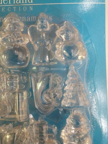 Nuevo en Paquete Casa de Navidad Colección País de las Maravillas 12 Adornos de aproximadamente 2" de alto cada uno - Imagen 5 de 6