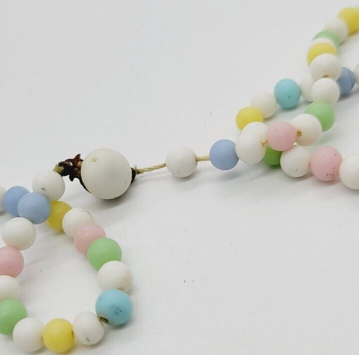 Vintage Multi-Colored Candy-Style Beaded Necklace… - image 4