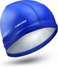 HEAD Swim Cap Nylon Spandex Blend Tear Resistant PU Coated for Comfort