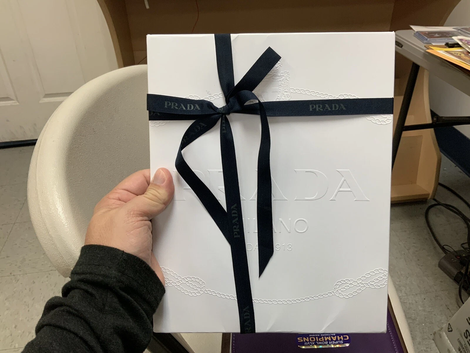 Prada Catalog With Ribbon (never Opened) Unsure Of Year