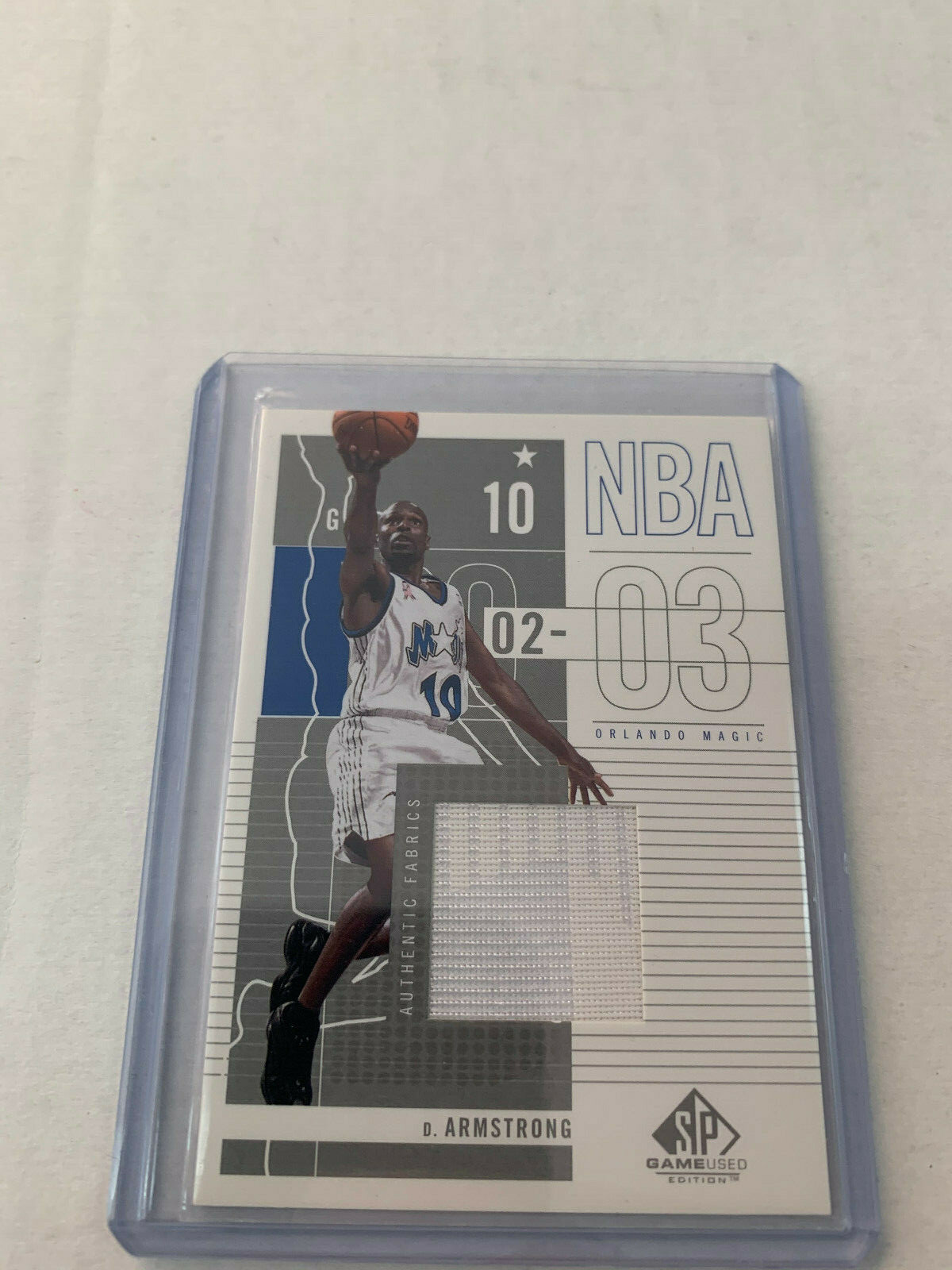 Darrell Armstrong 2002-03 SP Game Used Edition Jersey Serial #70