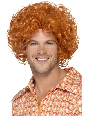 1970s red wig