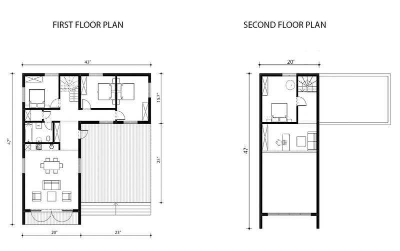1,420 SQ.FT ECO SOLID TIMBER AIRTIGHT PANEL HOUSE KIT MASS WOOD CLT HOME PREFAB  - Image 2
