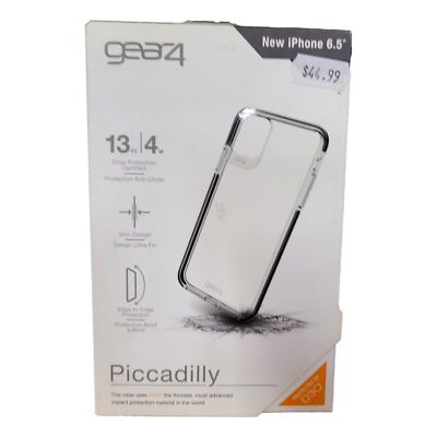 Gear4 Piccadilly for Apple Iphone 11 Pro Max Case Black Advanced Impact