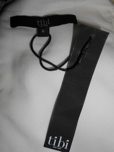 New TIBI Rhoans black & ivory dress UK10 RRP $345 - Picture 7 of 7