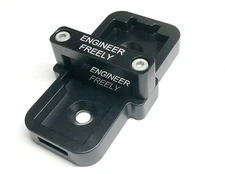 Billet Aluminum E85 Sensor Bracket  Flex Fuel Mount, GM 13577429, AEM 30-2200 