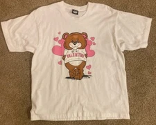 Be My Valentine" Vintage T-Shirt Women's Large 1989 Read Description