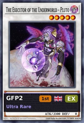 The Executor of the Underworld - Pluto GFP2-009 1st Edition EX EN Yu-Gi-Oh