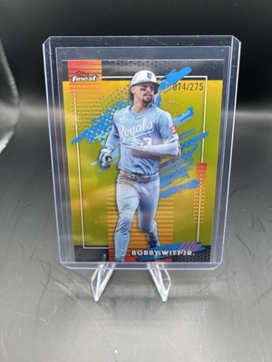 Topps Finest 2026 Bobby Witt Jr. Uncommon Royals #107 /275