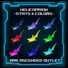 Helicoprion-Crafting & Colors-Official-Ark Survival AscendedPVE-DIno-PC/PS5/XBOX