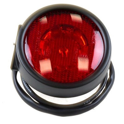 Rücklicht Montage Glühlampe schwarz Roller Rücklicht Montage rot 12V 19g