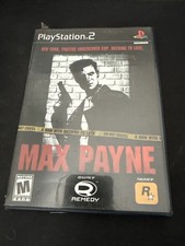 Playstation 2 PS2 MAX PAYNE 2002 Complete With Manual & Reg Card