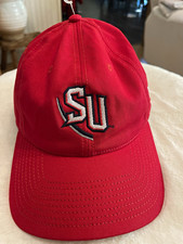 Under Armour Red Men's Baseball Cap Adjustable One Size SU Relaxed Fit