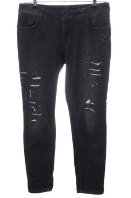 SET Skinny Jeans Damen Jeans Gr. DE 34 schwarz Casual-Look