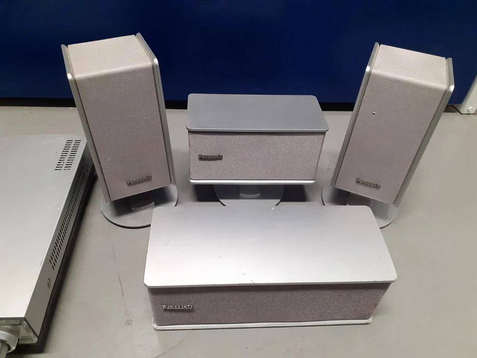 Panasonic DVD Player Surround Sound System Sa-mt1 & Sb-wa310 Sub Woofer SEEPHOTO - Image 4 of 4