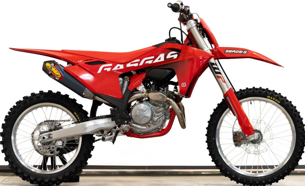 FMF Factory 4.1 RCT Titanium/Carbon Slip-On Exhaust-GasGas-MC 250F