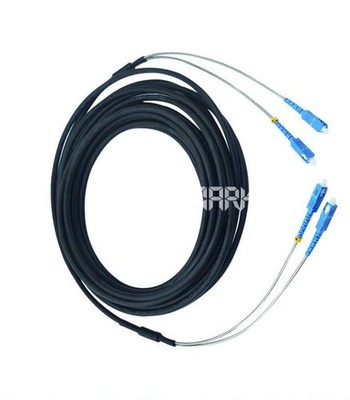 30M Outdoor 2   Field Fiber Patch Cord SC to SC SC-SC SM 9/125 Duplex *yt