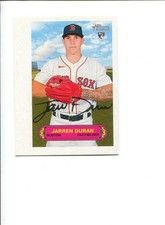 2022 Topps Heritage High Number 1973 Baseball Pin-Ups 73PU-48  Jarren Duran ⚾ RC