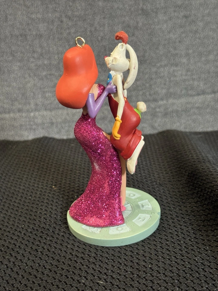 ¡NUEVO!Cuaderno de bocetos de la tienda Disney adorno de Navidad-Roger Jessica Rabbit ¡¡muy RARO!!! Foto 3 de 4