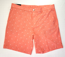 Image of Callaway Opti-Dri stretch waistband mens golf shorts pink NWT Sz 38W