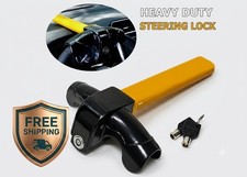 Steering Wheel Lock Anti-theft Security System Universal Car Truck Suv Auto Lock
