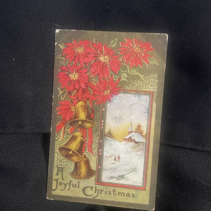 Oak Hill IL Peoria County 1909 Christmas