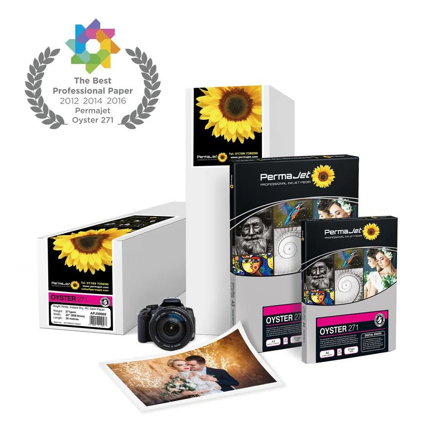 PermaJet Oyster 271 7x5 Photo Paper - 100 Sheets - 50905