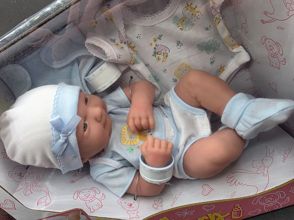 Juego Muñeca Bebé Recién Nacido Con Accesorios La Foto 2 de 4