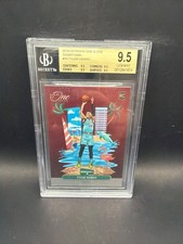2019-20 Panini One and One - Tyler Herro - RC - Downtown SSP - BGS 9.5 Gem Mint!