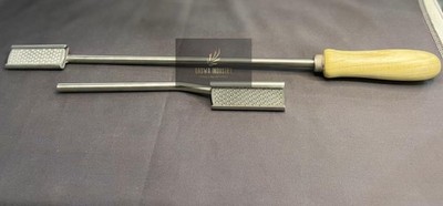 Mini Farrier Rasp with Wooden Handle Coarse & Fine Tooth - Horse Hoof ...